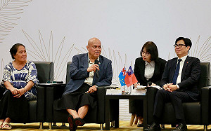 吐瓦魯總理率團訪高會陳其邁  共盼推動城市友好合作 