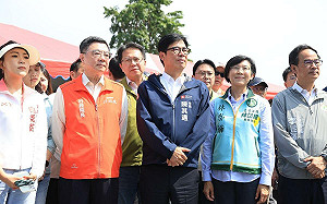 陪卓揆視察山陀兒災損  陳其邁:爭取中央資源重建共同守護家園