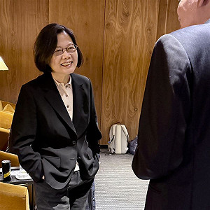 「我已經啟程」蔡英文:向歐洲朋友傳達台灣人守護自由民主的信念