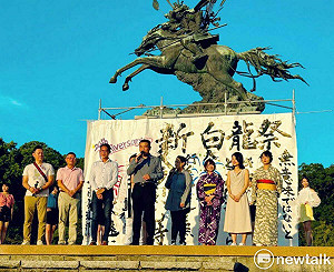 台南東區區長參訪菊池市白龍祭汲取經驗  相約下月締結友好城市