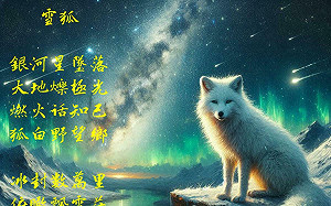 詩》雪狐 