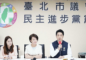 蔣萬安拜會綠黨團 簡舒培喊話與藍委溝通中央總預算案