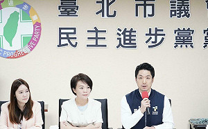 蔣萬安拜會綠黨團 簡舒培喊話與藍委溝通中央總預算案 