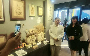 烙畫藝術協會聯展 公益義賣所得捐宏恩社會福利善基金會