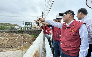 萬里、金山完成第一階段搶災 侯友宜：儘速恢復水利設施正常功能