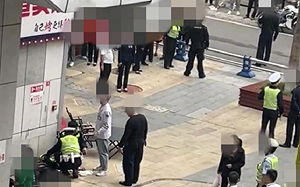 (影) 中國殺官風潮! 山東官員市局大廳遇刺 四川交警查電動車1死1傷 官卻稱「無生命危險」