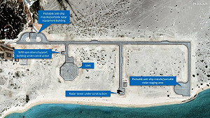 中國南海新軍事建設曝光!中建島增專門獵捕隱形戰機SIAR雷達站