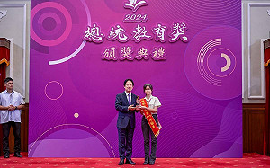 7年級學童遭酸「有病才得獎」 賴清德勉勵：勇氣是無可替代的