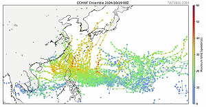颱風季尾大爆發?恐有2颱 今北北基宜花注意短延時強降雨