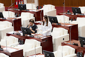 綠議員爆黃國昌岳父工地「挖斷瓦斯管線」 她質疑:黃國昌不用出面說明嗎?