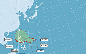 熱帶低壓生成了！最快明成颱 氣象署曝最新路徑