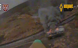 (影) 俄軍11輛戰車GG了! 試圖佔領奧斯基爾過境點 被烏軍聯合兵種擊退