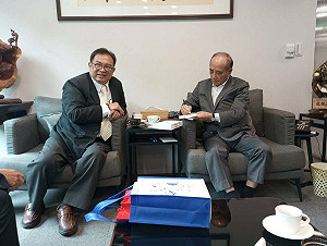 許景琦巴黎發表AI失智症診斷療法   王金平期勉他為台灣大放異彩