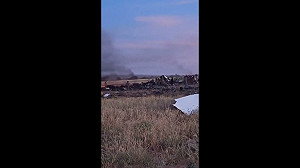 (影) 誤擊? 故意? 俄IL-76運輸機遭蘇丹RSF擊落 機上人員恐全數罹難