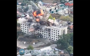 (影) 俄無人機指揮所被炸！ 法AASM「鐵鎚」導彈重擊 操作員慌忙逃生