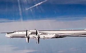 同時威嚇日、韓! 朝鮮半島緊張 Su-30護駕 俄2圖-95戰略轟炸機日本海巡航