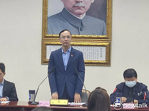 控政府帶頭造謠總預算 朱立倫:強烈譴責民進黨背棄台灣民主