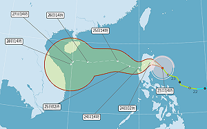 潭美颱風共伴效應！恐帶來致災雨勢 氣象署啟動劇烈豪雨作業 