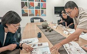 邀justfont、美感細胞對談 蔡英文：這是台灣最好的競爭力