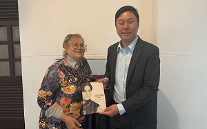 人權學者艾琳達赴總統府觀展　李問曝法國觀光客更了解台灣