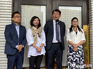 林憶君排案索民防資料遭疑 黃國昌:正告賴清德 民眾黨不畏「抹紅」