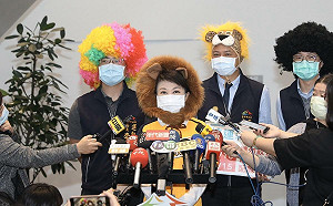 曾經賭輸戴統一獅頭套 盧秀燕要賴總統「好好接待中信兄弟」