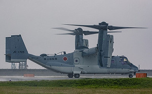 日美「利劍」演練與那國島天災撤僑 陸自「魚鷹」意外失控觸地