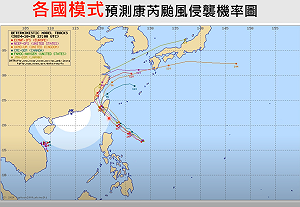 康芮颱風威脅增大!專家指「這天」全台放颱風假機率高