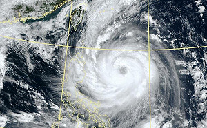 康芮颱風預估暴風半徑將達300公里！若登陸台灣 自2015蘇迪勒後範圍最大