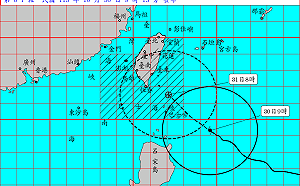 為何康芮颱風路徑會修至侵台路線？鄭明典一圖解析