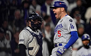 (影)Freeman世界大賽連6戰開轟！寫下MLB新紀錄