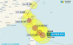 康芮16級強風將快閃襲台！風雨恐超蘇迪勒  專家：「3地帶」最危險
