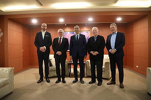 接見歐洲議會訪團 朱立倫再轟民進黨能源政策錯誤