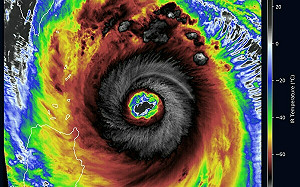 20年來最大！康芮暴風半徑320公里破紀錄  氣象署：全台警戒