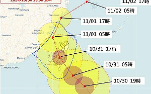 連放2天颱風假？ 吳聖宇：還要看康芮登陸後過了中央山脈後的情況
