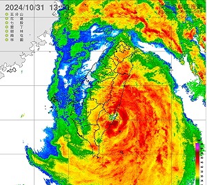 快訊》史上首個10月底登陸強颱!康芮13:40正式登陸台東