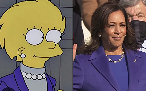 辛普森家庭再度驚人預言？暗喻賀錦麗將成為美首位女總統? 等11月驗證