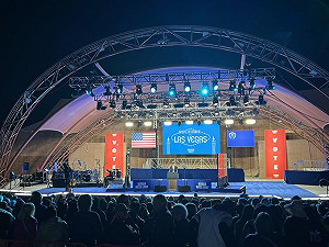 「13 把鑰匙」沒變 這人將贏大選? 川普拉斯維加斯造勢 賀錦麗買Sphere廣告