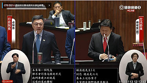 卓榮泰激辯傅崐萁 轟「想的是侵犯行政院行政權」