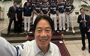 賴清德與捷克棒球隊會面　讚去年經典賽逆轉勝中國：台灣球迷看了也非常高興