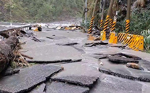 康芮襲台！台8、台20省道6處路段阻斷 估4至10日陸續搶通