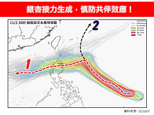 銀杏颱風生成2可能路徑曝光! 氣象專家:恐滯留打轉慎防共伴效應