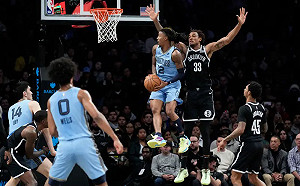 (影)Morant上演360度轉身上籃！灰熊仍不敵籃網