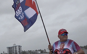 美國總統大選決戰日 佛州挺川普民眾信心十足