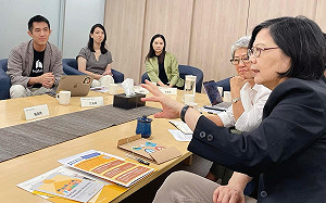 對談新創產業年輕人 蔡英文：台灣未來需要多樣人才