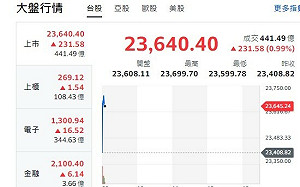 台股開紅》川普行情續威、美股創新高、大盤輸人不輸陣、漲逾200點