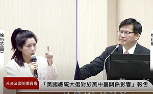 林佳龍認了「40萬可恃民力」是美國要求? 外交部：主要說明我方加強自我防衛意願　　