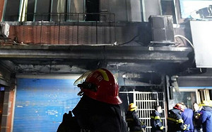 (影) 奪39命恐怖大火影像曝光! 江西新餘市補習班火警 事發時40學生無處逃生