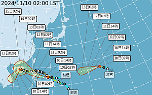 不只三颱共舞!「天兔」若參戰恐挑戰「四強鼎立」