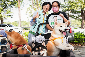 岡山寵物公園辦認養活動  林岱樺推動保政策維護毛小孩福利